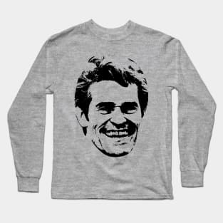 Willem Dafoe: Iconic Hollywood Actor Portrait" Long Sleeve T-Shirt